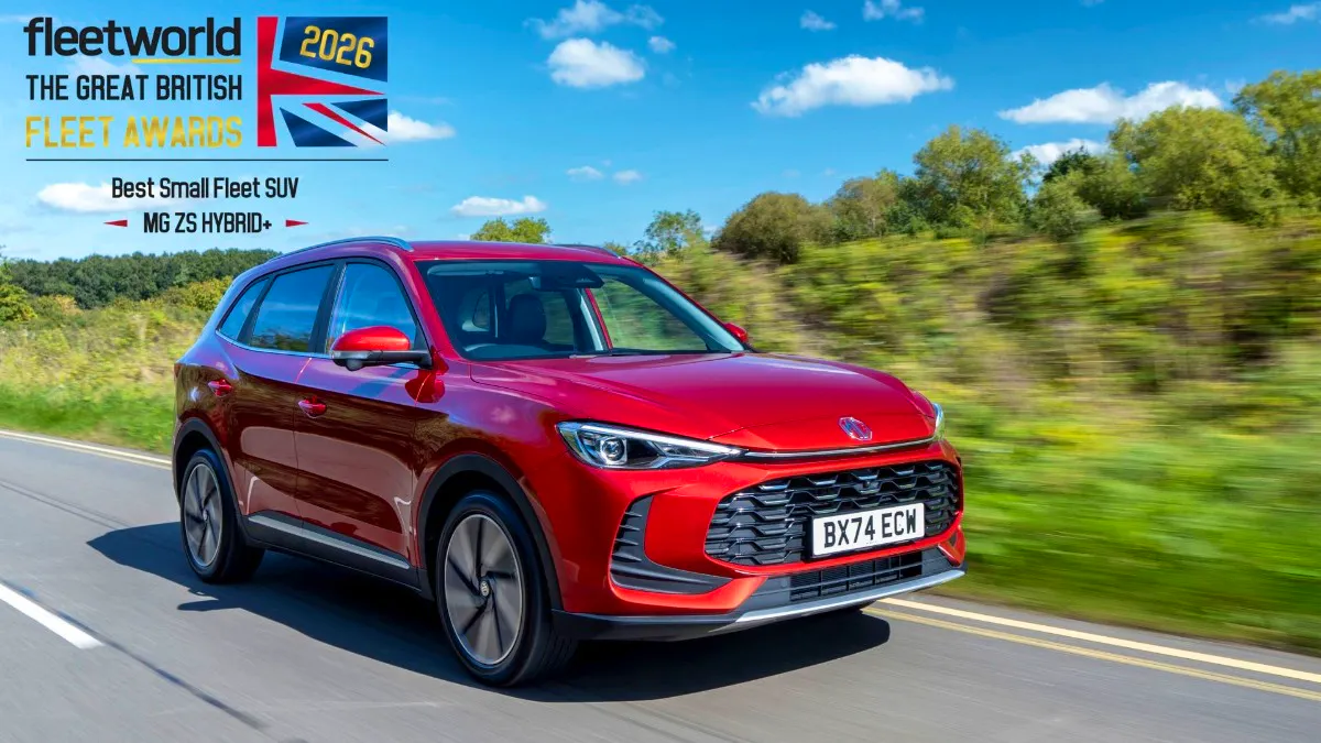 MG ZS Hybrid+ Wins Best Small Fleet SUV at the Great British Flee