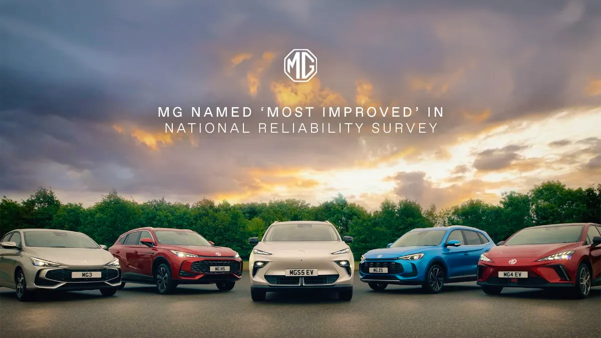 MG named most-improved brand in the What Car? Reliability Survey