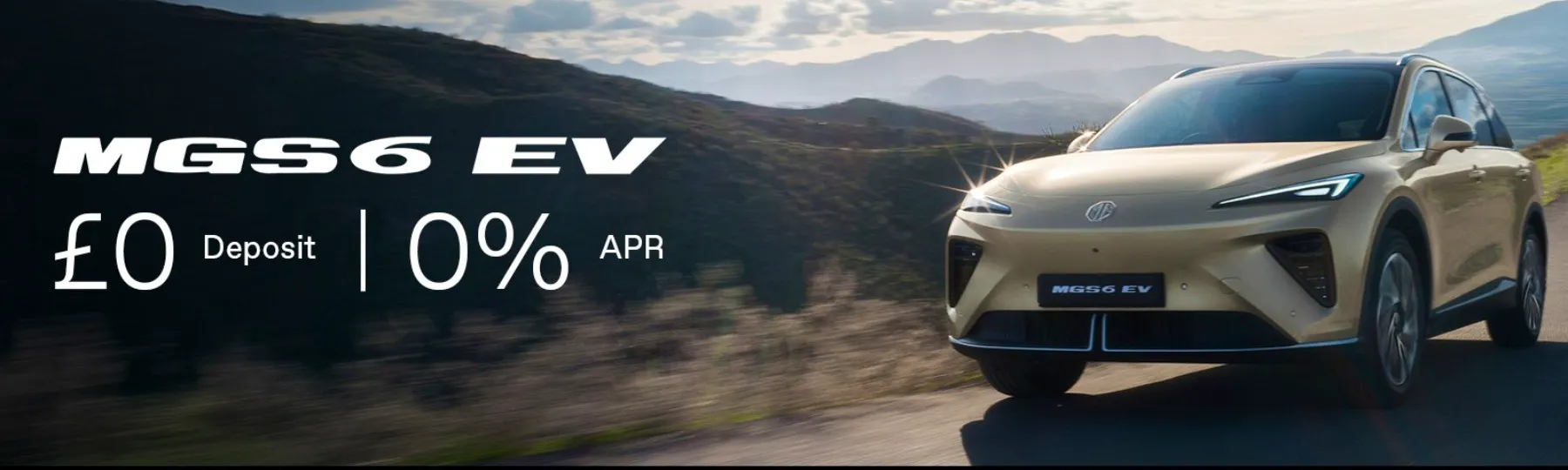 MGS6 EV New Car Offer