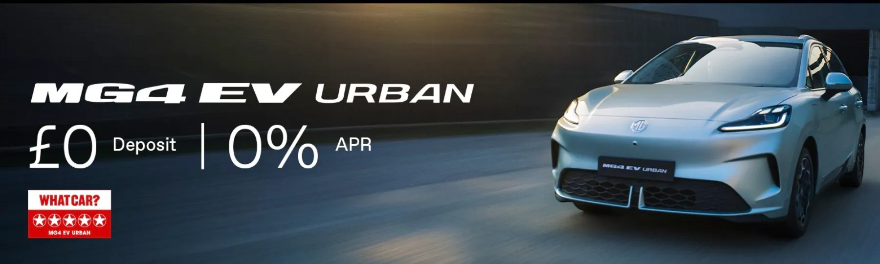 All-New MG4 Urban New Car Offer