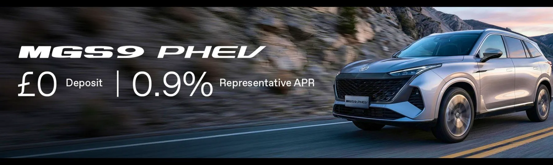 MGS9 Plug-In Hybrid New Car Offer