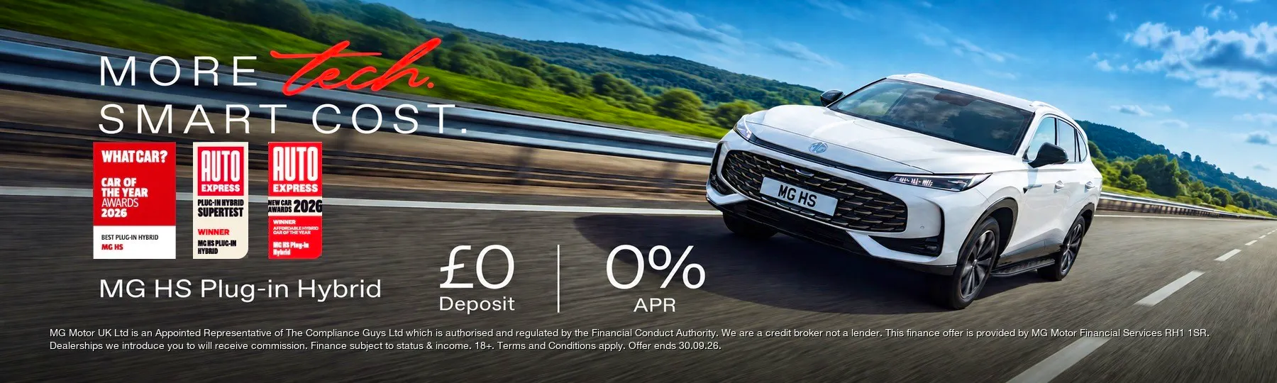MGS9 Plug-In Hybrid New Car Offer