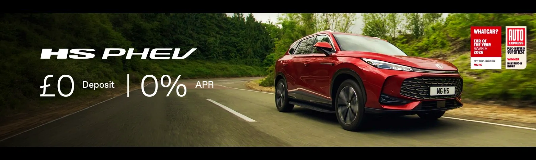 MG HS Plug-in  Hybrid New Car Offer